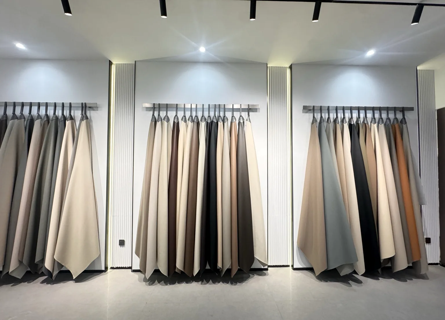 Fanmei PVC leather color collection for furniture upholstery